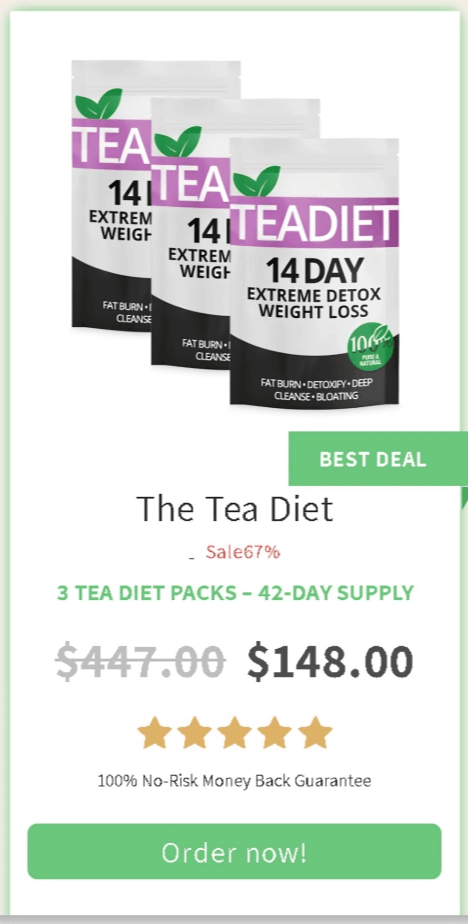 Tea Diet Package price